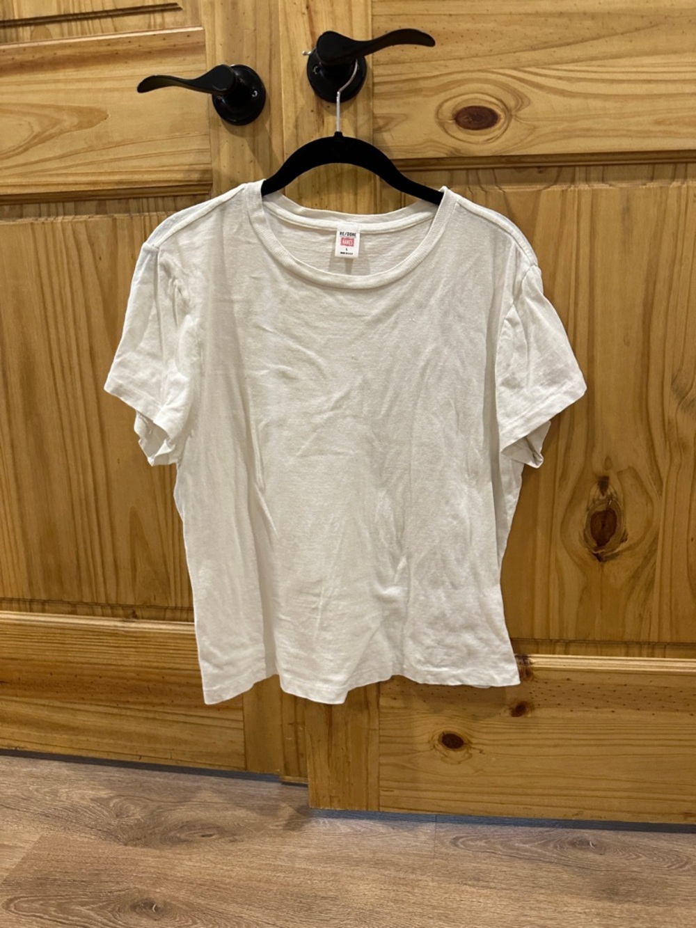 RE/DONE off white t